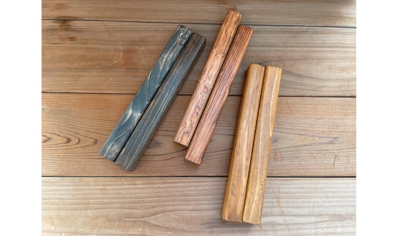 打楽器をつくってみよう！ 廃材でつくる「クラベス」