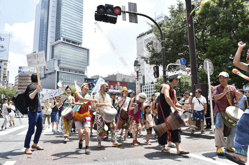 渋谷ズンチャカ！まちなか音楽パレードを実施します！＆パレードに参加してくれる方を募集します！